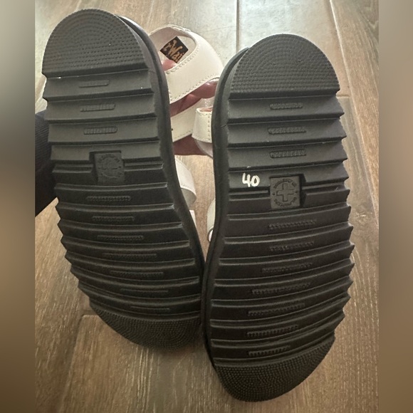 Dr Martens Blaire White Leather Sandals Women's Size US 7 - Picture 4 of 7